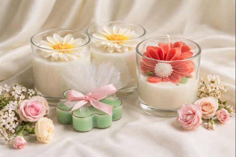 Floral Candles