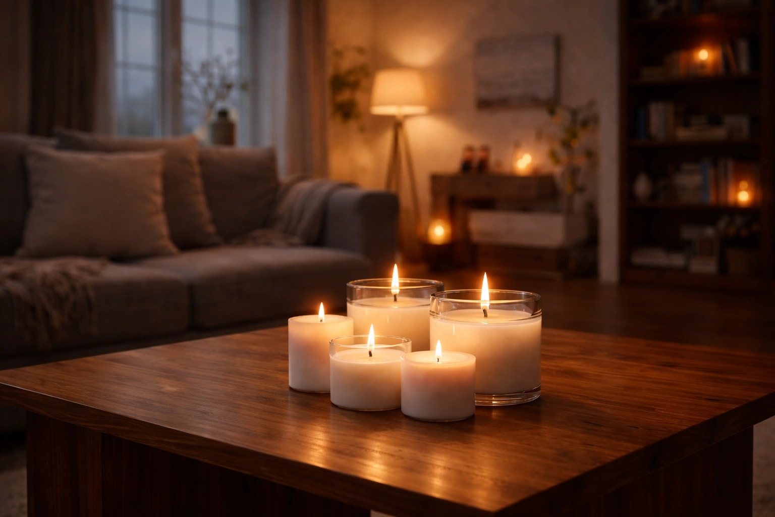 Beautiful handcrafted candles